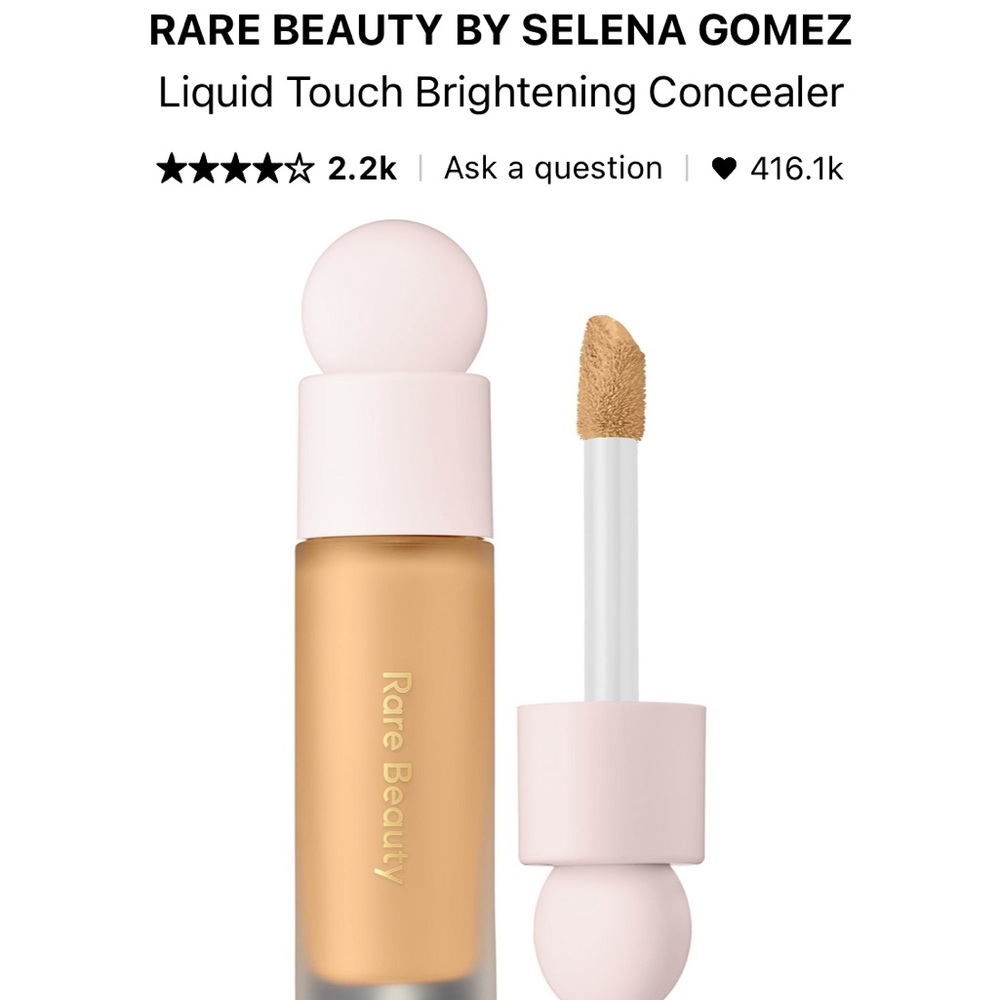 RARE BEAUTY Liquid touch brightenjng concealer 280N